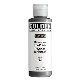 Golden Fluid Colores Acrílicos Óxido de Hierro Micáceo 118 ml