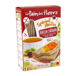 LE PAIN DES FLEURS Tostada Castaña Special Matin 230gr. BIO SG VEGAN