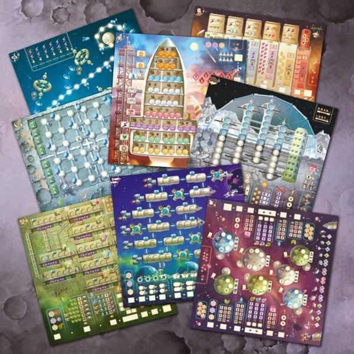 Sd games Juego de Mesa Welcome To The Moon: Expansión Espacial con Mecánica Evolutiva y 8 Aventuras