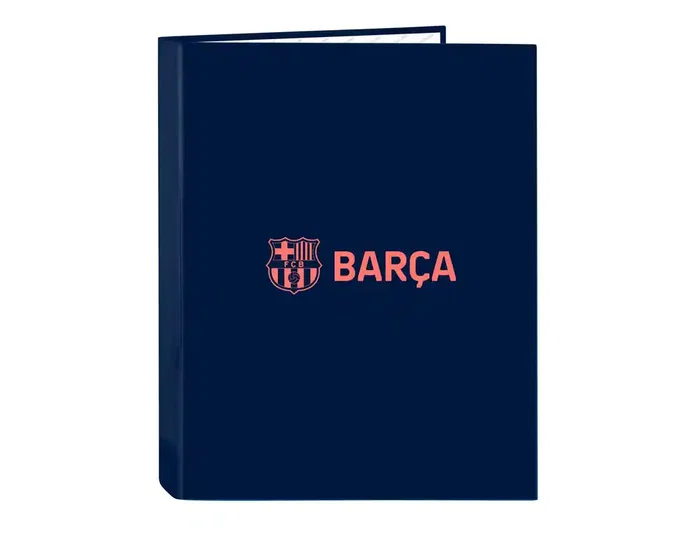 Safta Carpeta Folio 4 Anillas Mixtas F.C. Barcelona 2ª Equipación Safta Carpeta Folio 4 Anillas Mixtas F.C. Barcelona 2ª Equipación