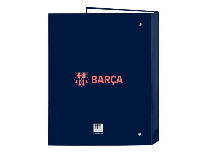 Safta Carpeta Folio 4 Anillas Mixtas F.C. Barcelona 2ª Equipación Safta Carpeta Folio 4 Anillas Mixtas F.C. Barcelona 2ª Equipación