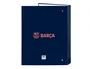 Safta Carpeta Folio 4 Anillas Mixtas F.C. Barcelona 2ª Equipación