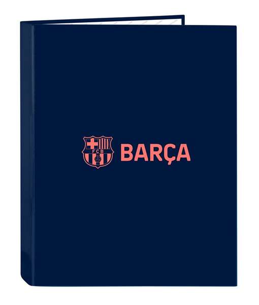 Safta Carpeta Folio 4 Anillas Mixtas F.C. Barcelona 2ª Equipación 26,5x33x4cm Safta Carpeta Folio 4 Anillas Mixtas F.C. Barcelona 2ª Equipación 26,5x33x4cm