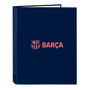 Safta Carpeta Folio 4 Anillas Mixtas F.C. Barcelona 2ª Equipación