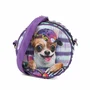 Karactermania Krazymals Bolso Bandolera Redondo Chihuahua Lila Sintético