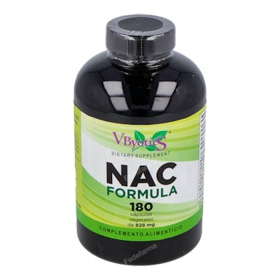 VBYOTICS Nac Formula 180 Cápsulas con NAC, Quercetina, Zinc y Selenio - Complemento Alimenticio VBYOTICS Nac Formula 180 Cápsulas con NAC, Quercetina, Zinc y Selenio - Complemento Alimenticio