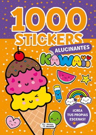 1000 STICKERS KAWAII ALUCINANTES, Varios - SALDAÑA