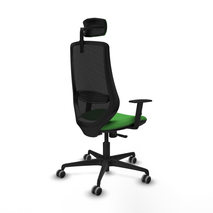 PIQUERAS Y CRESPO Silla de oficina Mardos con mecanismo Sincro, Verde y Negro PIQUERAS Y CRESPO Silla de oficina Mardos con mecanismo Sincro, Verde y Negro