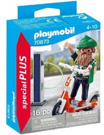 PLAYMOBIL Hipster con e-scooter