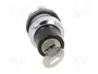 ABB Interruptor rotativo con llave 22mm 2 posiciones negro