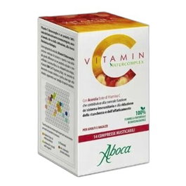 ABOCA Vitamin C Naturcomplex 14 Comprimidos Masticables - Suplemento de Vitamina C Natural