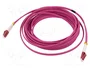 LOGILINK Cable de conexión de fibra óptica OM4 LC/UPC Duplex, 3 m