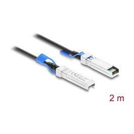 DeLOCK Cable Twinax SFP28 macho a SFP28 macho 25 Gbps 2 m