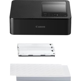 Canon SELPHY CP1500 - Impresora Fotográfica Portátil, Wi-Fi, USB-C, Lector de Tarjetas SD, 41 segundos por foto, Kit con Papel Incluido
