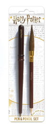 Pyramid International Harry Potter Juego de 2 Piezas Para Escribir Wand & Broom