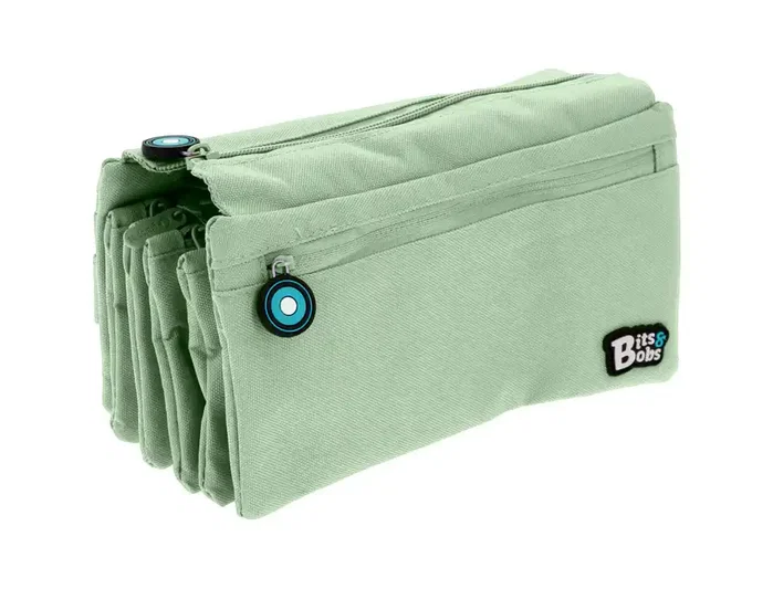 Grafoplas Estuche portatodo Bits&Bobs Cuádruple Verde menta Grafoplas Estuche portatodo Bits&Bobs Cuádruple Verde menta