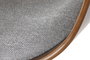 DKD Home Decor Taburete Poliester Nogal Ajustable