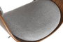DKD Home Decor Taburete Poliester Nogal Ajustable