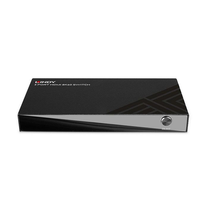 LINDY 38369 Interruptor Selector HDMI 2.1 4x1, 8K a 48Gbit/s, HDR, con Mando a Distancia, Negro LINDY 38369 Interruptor Selector HDMI 2.1 4x1, 8K a 48Gbit/s, HDR, con Mando a Distancia, Negro