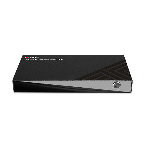 Lindy 38369 Interruptor de Vídeo HDMI 8K60 de 3 Puertos Lindy 38369 Interruptor de Vídeo HDMI 8K60 de 3 Puertos