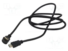 SAVIO Cable HDMI 2.0 de 1,5m con conector 90°