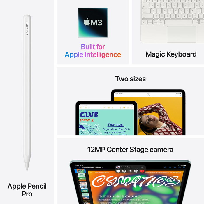 Apple iPad Air 13 pulgadas M3 1 TB Wi-Fi Azul