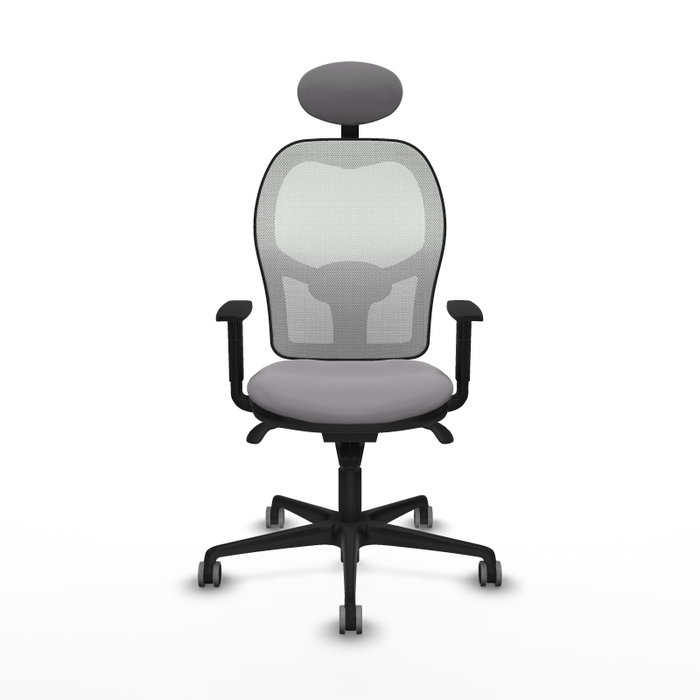 PIQUERAS Y CRESPO Silla de oficina Jorquera Gris y Blanca PIQUERAS Y CRESPO Silla de oficina Jorquera Gris y Blanca