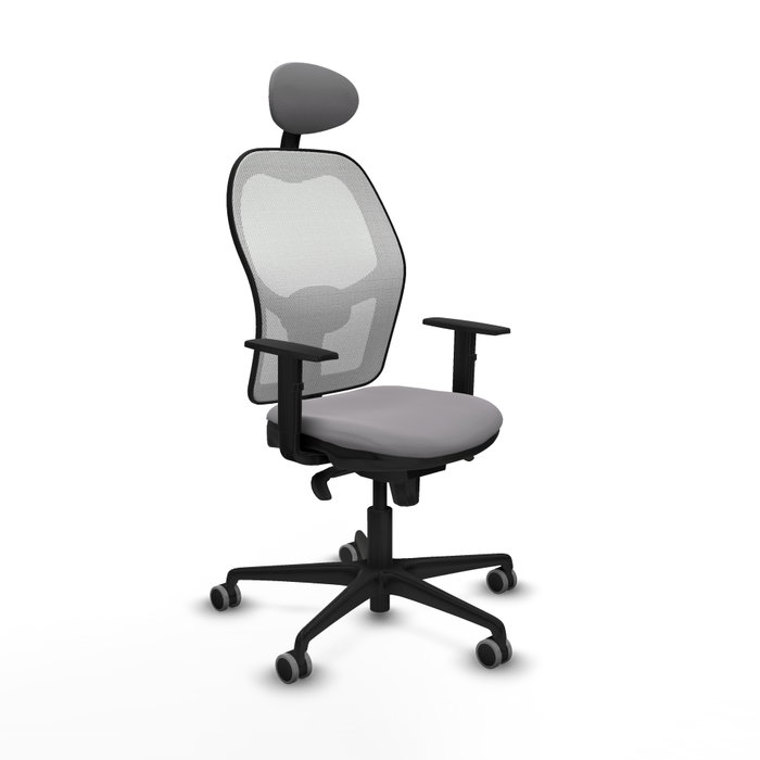 PIQUERAS Y CRESPO Silla de oficina Jorquera Gris y Blanca PIQUERAS Y CRESPO Silla de oficina Jorquera Gris y Blanca