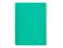 Liderpapel Cuaderno Espiral A5 Pautaguía Verde 80 Hojas 90g