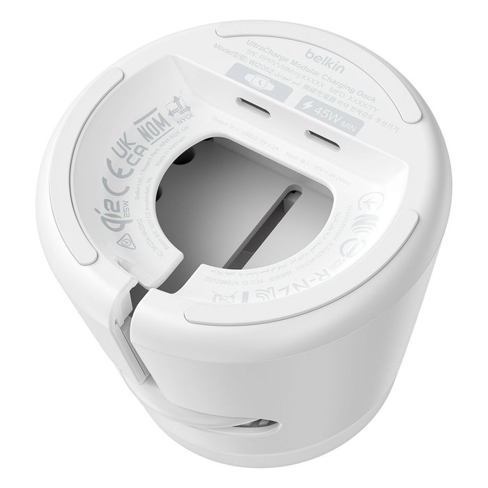 Belkin UltraCharge Estación de Carga Modular Qi2 25 W Blanco WIZ052kqWH