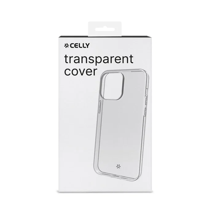 Celly Gelskin1053 Funda para iPhone 15 (6.1") Transparente