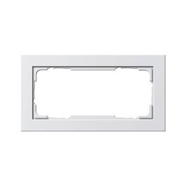 GIRA 100229 Marco para corriente alterna, blanco, 10 unidades