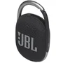 JBL JBLCLIP4BLK Altavoz Portátil Bluetooth Clip 4 con Sonido Pro Original, 5W, Mosquetón Integrado, Resistente Agua y Polvo, 10 Horas Batería