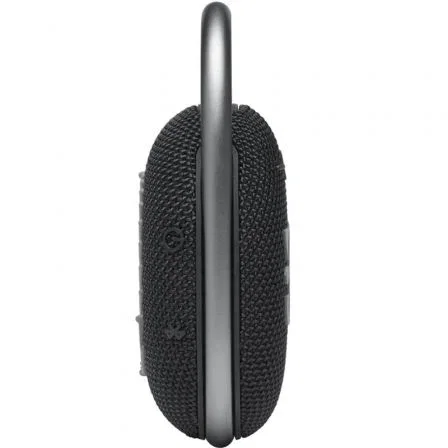 JBL JBLCLIP4BLK Altavoz Portátil Bluetooth Clip 4 con Sonido Pro Original, 5W, Mosquetón Integrado, Resistente Agua y Polvo, 10 Horas Batería