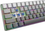 White Shark Nunchaku Teclado Gaming Gris Blue Switch RGB Hot-Swap