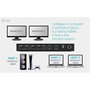 I-tec Docking Station C31KVMDOCKPDPRO 12 en 1 con KVM, hasta 92W de carga y 3 hosts USB-C/Thunderbolt