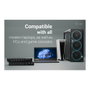 I-tec Docking Station KVM C31KVMDOCKPDPRO para 3 Hosts y Dual Video en Negro
