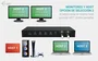 I-TEC Docking Station KVM C31KVMDOCKPDPRO 12 en 1 Negro
