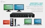I-TEC Docking Station KVM C31KVMDOCKPDPRO 12 en 1 Negro