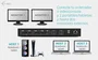 I-TEC Docking Station KVM C31KVMDOCKPDPRO 12 en 1 Negro