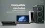 I-TEC Docking Station KVM C31KVMDOCKPDPRO 12 en 1 Negro