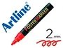 Artline Rotulador EPP-4 Poster Marker Punta Redonda 2 mm Color Rojo para Cartelería