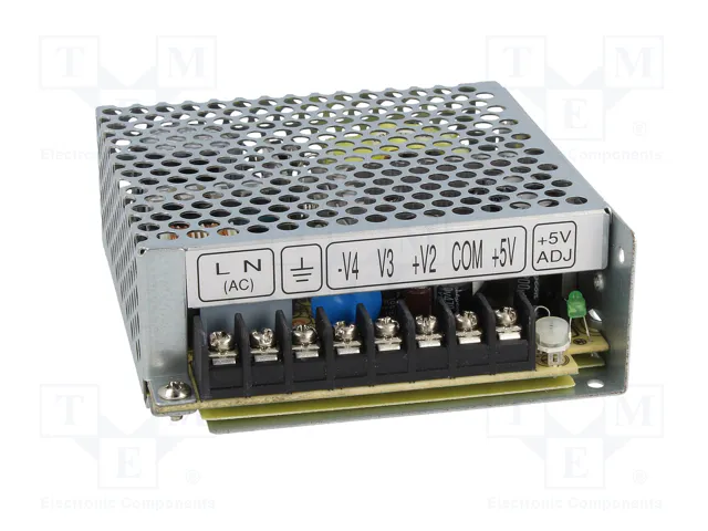 MEAN WELL RQ-50C Alimentador de impulso 50W de 4 salidas