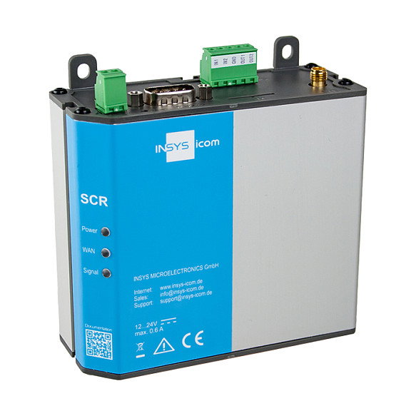 INSYS icom SCR-L300 Router LTE con opción VPN INSYS icom SCR-L300 Router LTE con opción VPN