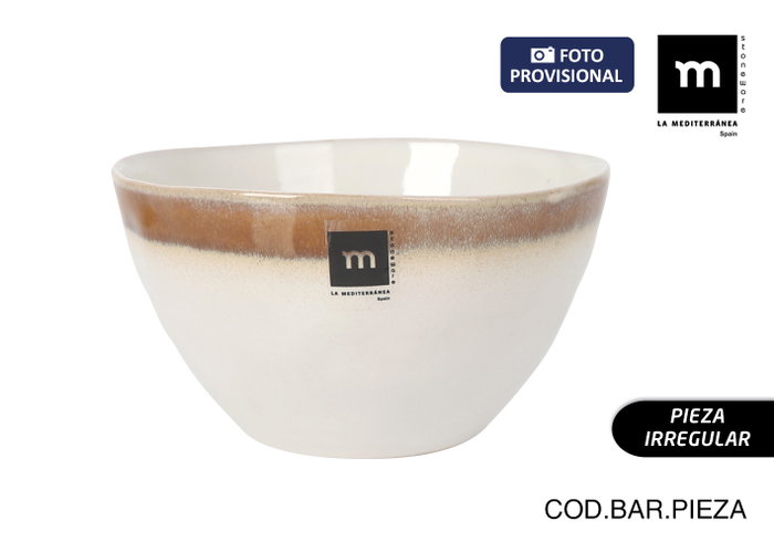 La Mediterranea Bol Fustam 860ml ø15.5x8.4cm La Mediterranea Bol Fustam 860ml ø15.5x8.4cm