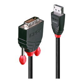 LINDY 41491 Cable DisplayPort a DVI-D Macho/Hembra, 2m