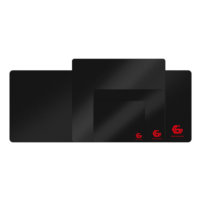 Gembird MP-GAME-S Alfombrilla de Ratón para Juegos con Descansa Muñecas, Negra, 200x250 mm