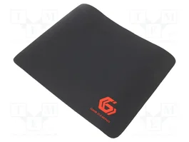 Gembird MP-GAME-S Alfombrilla para Ratón Gaming 200 x 250 mm Negro
