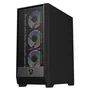 KeepOut XC-501 MESH Caja Gaming ATX Torre PC Negro, Cristal Templado ARGB, Hub 6 Ventiladores PWM con Control Remoto, Compatible con Micro-ATX/ITX, USB-C, USB 3.0