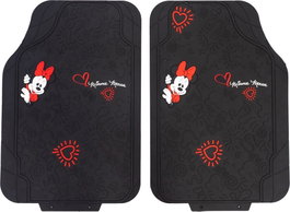Disney Alfombrillas Minnie CZ10901 para Coche PVC Universal 44x65cm Dos Unidades